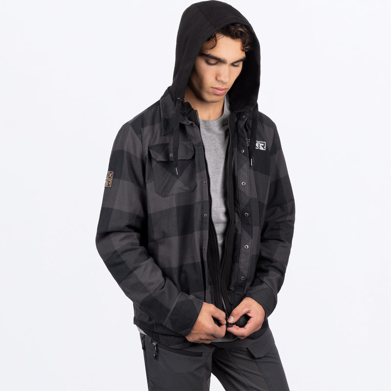 UnisexTimberInsulatedFlannel_Jacket_CharcoalBlack_SKU_231117-_0810_Extra2