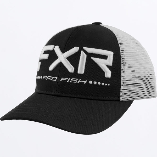 ProFish_Hat_U_BlackWhite_251638-_1001_Front