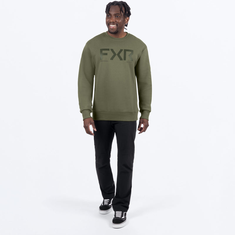 MCoreCottonCrewneck_Sweatshirt_Moss_SKU_261153-_7900_Extra1