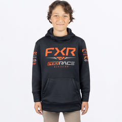 YthRaceDivisionTechPO_Hoodie_BlackOrange_SKU_271503-_1030_Front