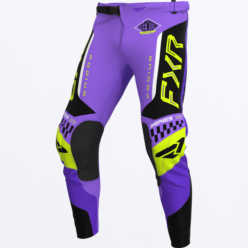 PodiumGladiatorMX_Pant_PurpleBlackHiVis_SKU_263372-_8010_Front