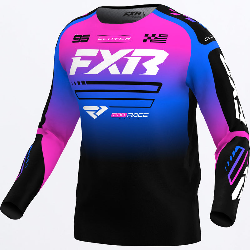 ClutchMX_Jersey_Yth_BlkBluePInk_253306-_1040_front