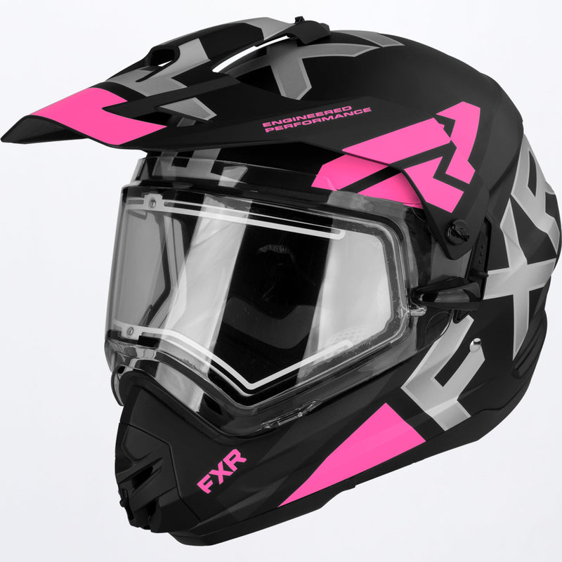 Torque X Evo kypärä lämpövisiirillä ja häikäisysuojalla