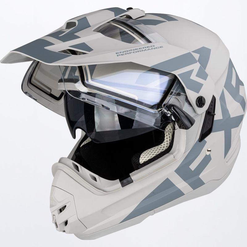 Torque X Evo kypärä lämpövisiirillä ja häikäisysuojalla