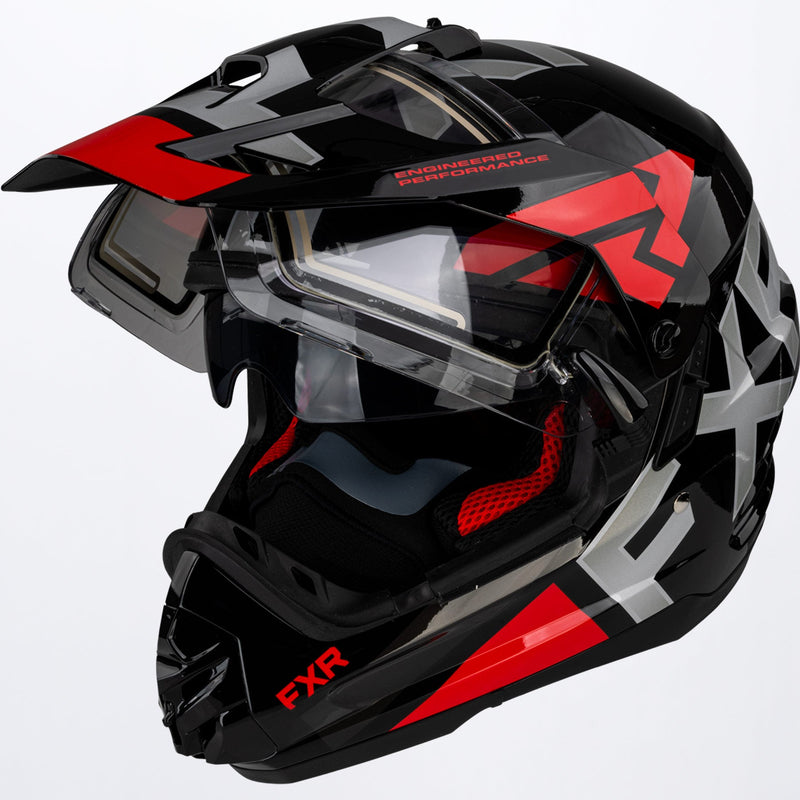 Torque X Evo kypärä lämpövisiirillä ja häikäisysuojalla