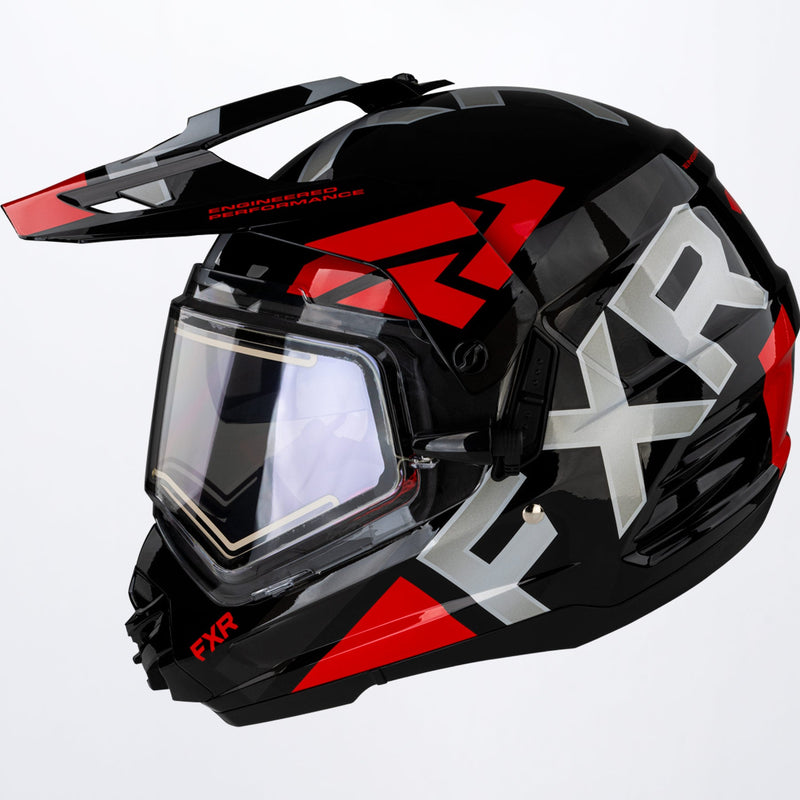 Torque X Evo kypärä lämpövisiirillä ja häikäisysuojalla