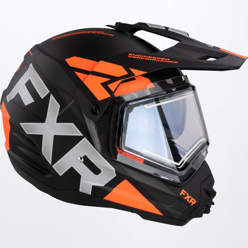 Torque X Evo kypärä lämpövisiirillä ja häikäisysuojalla