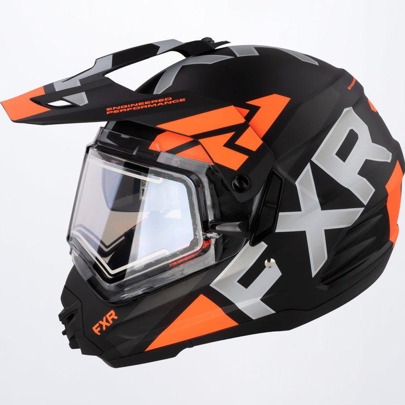 Torque X Evo kypärä lämpövisiirillä ja häikäisysuojalla