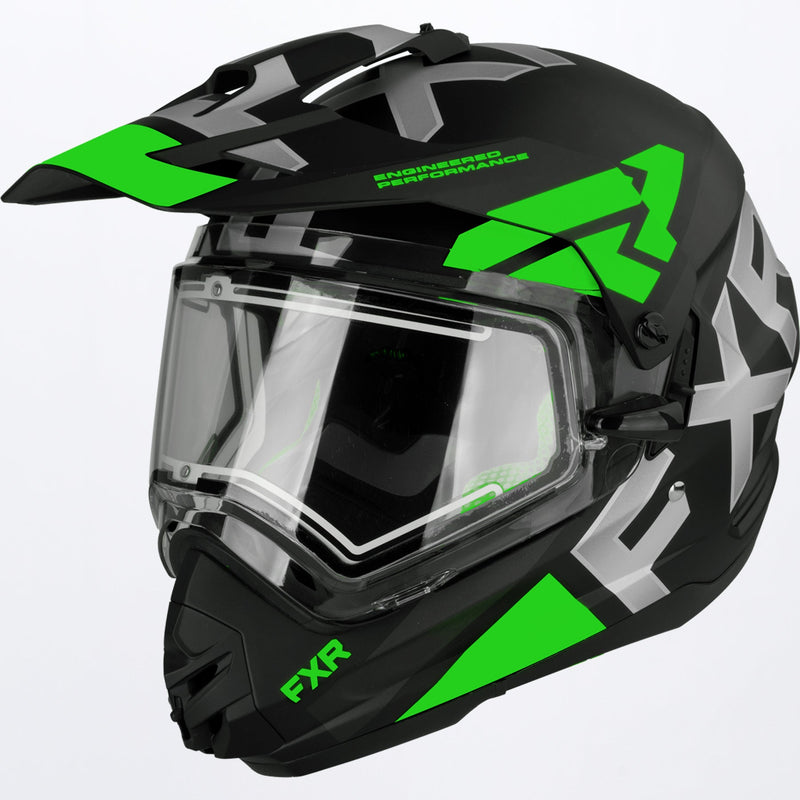 Torque X Evo kypärä lämpövisiirillä ja häikäisysuojalla