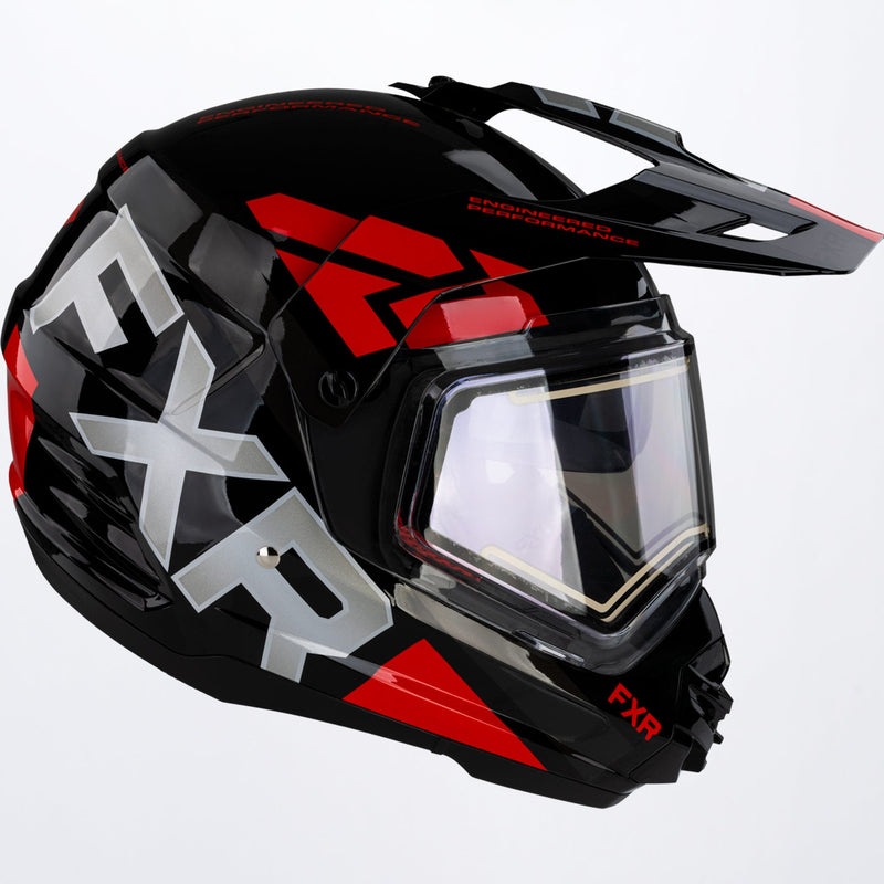 Torque X Evo kypärä lämpövisiirillä ja häikäisysuojalla