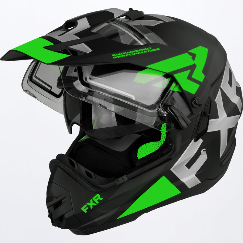 Torque X Evo kypärä lämpövisiirillä ja häikäisysuojalla