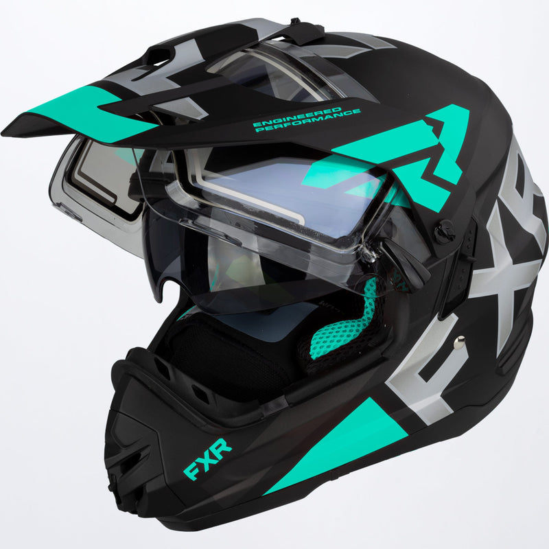 Torque X Evo kypärä lämpövisiirillä ja häikäisysuojalla