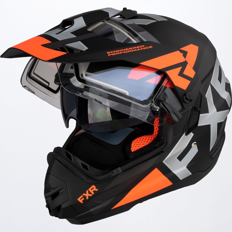 Torque X Evo kypärä lämpövisiirillä ja häikäisysuojalla