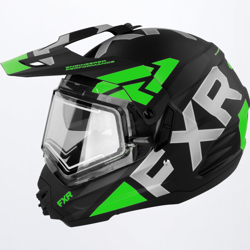 Torque X Evo kypärä lämpövisiirillä ja häikäisysuojalla