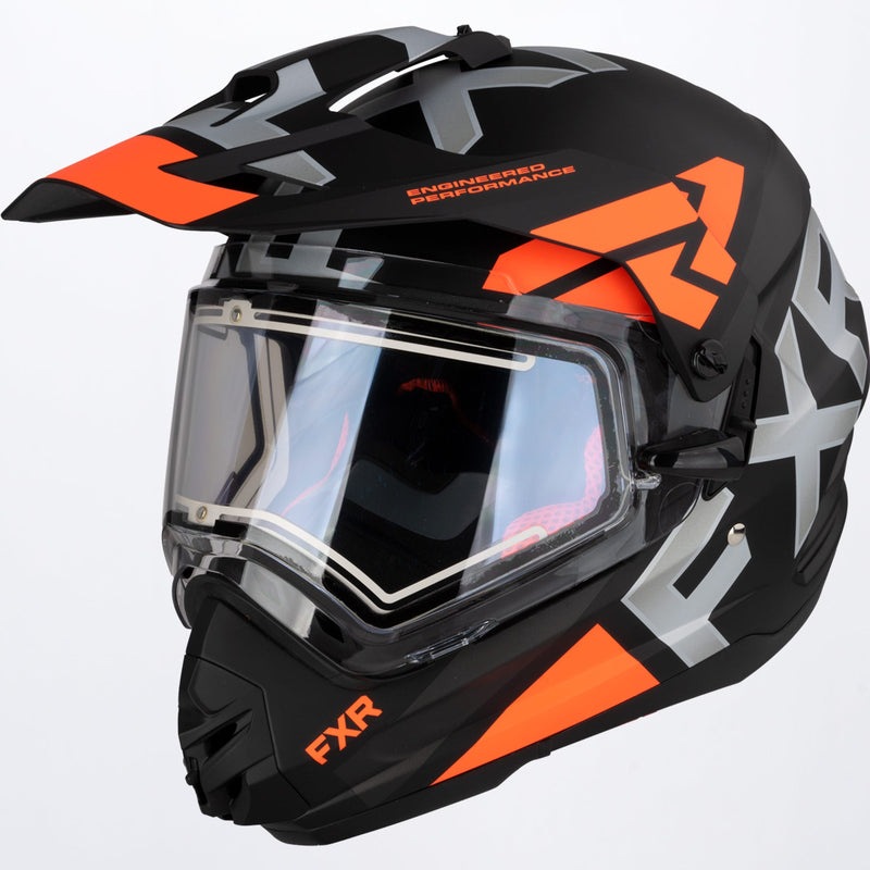 Torque X Evo kypärä lämpövisiirillä ja häikäisysuojalla