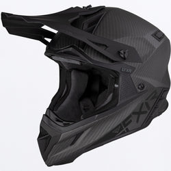 black motorcycle helmet x small with quick release Helium Carbon Helmet w/ Quick Release Buckle – FXR Racing Europe