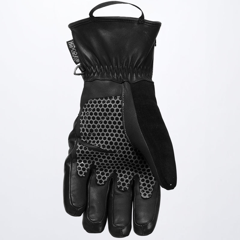 Herr - Leather kort mudd Handske
