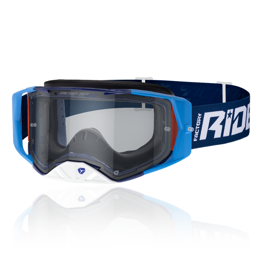 factory ride goggles Factory Ride Clear MX Goggle – FXR Racing Europe