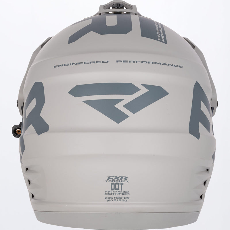 Torque X Evo kypärä lämpövisiirillä ja häikäisysuojalla