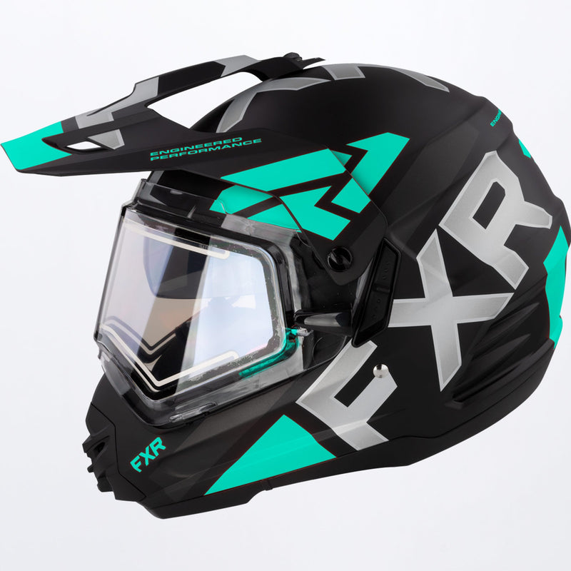 Torque X Evo kypärä lämpövisiirillä ja häikäisysuojalla