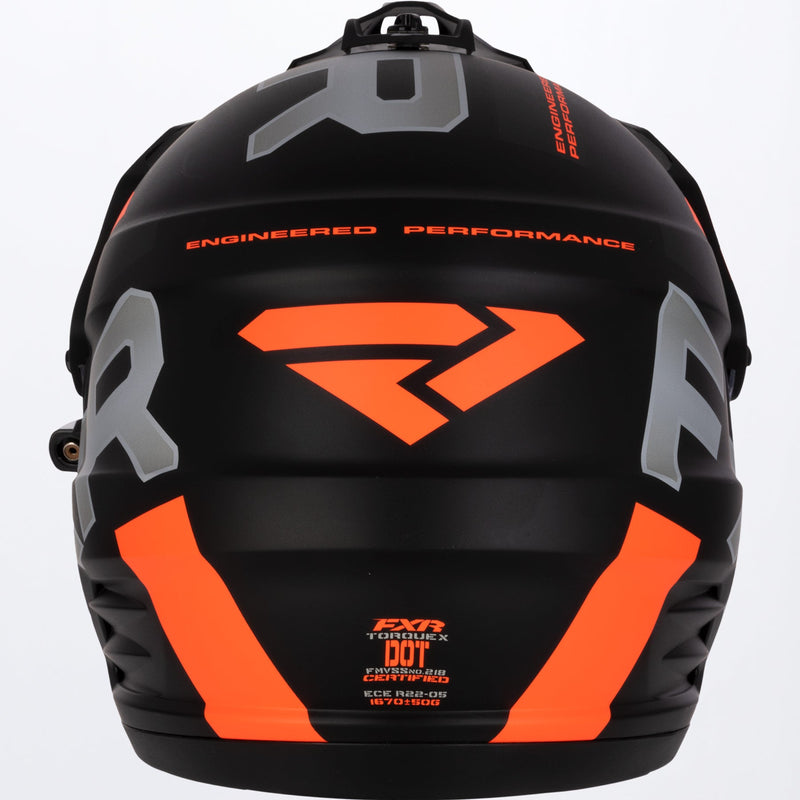 Torque X Evo kypärä lämpövisiirillä ja häikäisysuojalla
